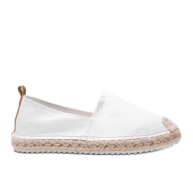 Espadrillas bianche da donna Big Star Luigi bianca