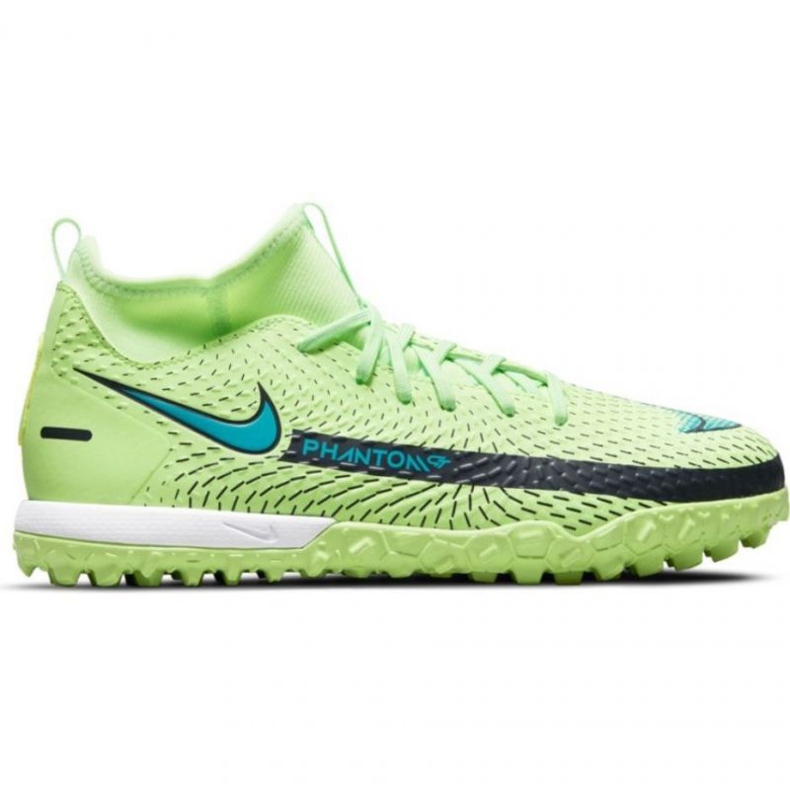 Nike Phantom Gt Academy Df Tf Jr CW6695 303 scarpe da calcio multicolore verde