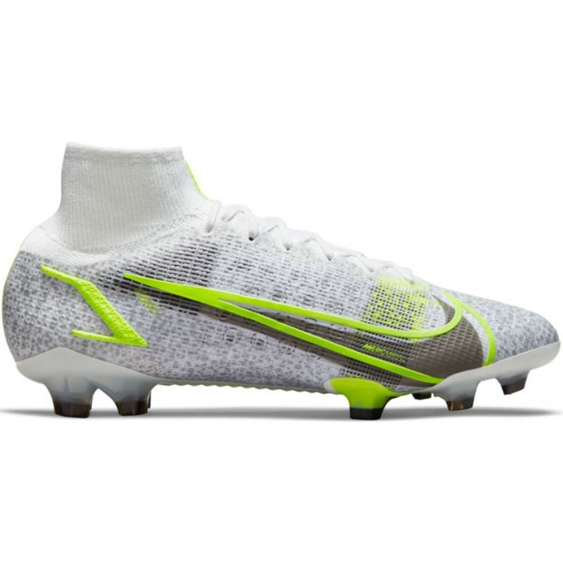 Nike Mercurial Superfly 8 Elite Fg M CV0958 107 scarpe da calcio multicolore bianca