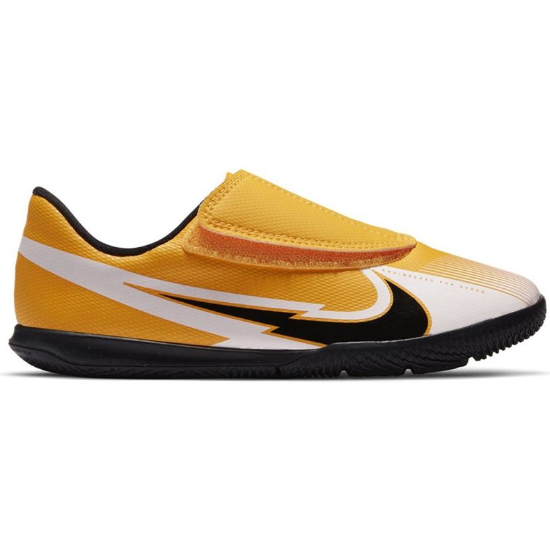 Nike Mercurial Vapor 13 Club Ic PS (V) Jr AT8170 801 scarpe da calcio multicolore giallo