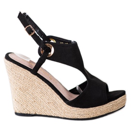 Goodin Sandali Espadrillas Chiusi nero