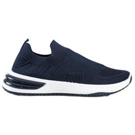 SHELOVET Sneakers senza lacci traforate blu navy blu