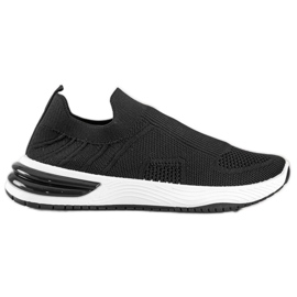SHELOVET Sneakers senza lacci traforate nero