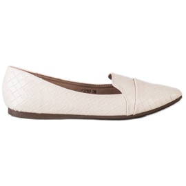 Seastar Ballerine alla moda con ecopelle beige