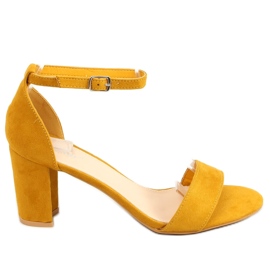 Tacchi alti miele LL-210P Giallo