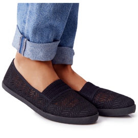 Sneakers Chillout Nere Slip-On Traforate nero