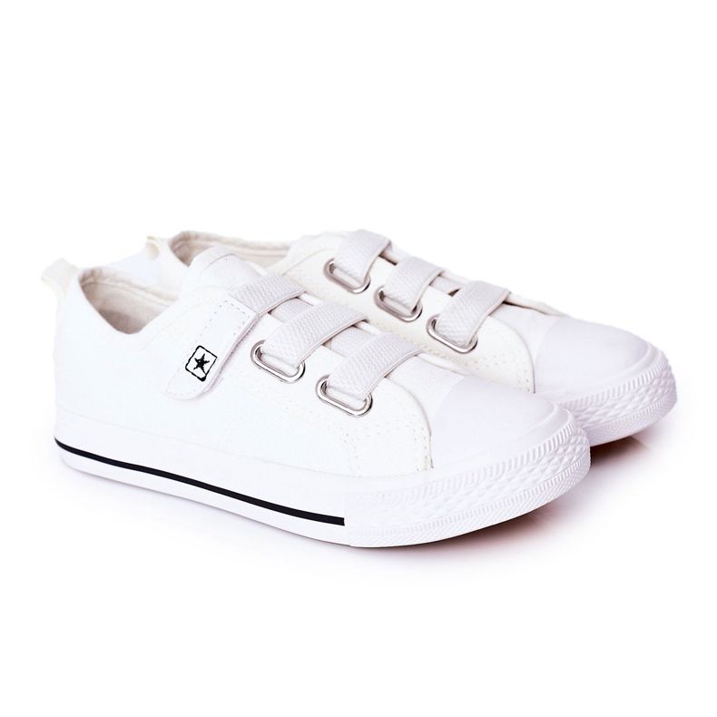EVE Sneakers Bambini Con Velcro 21DZ35-3584 Bianco Avengers bianca