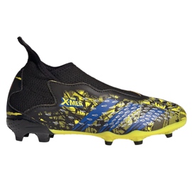 Scarpe da calcio Adidas Predator Freak.3 Ll Fg Jr GZ7553 multicolore giallo