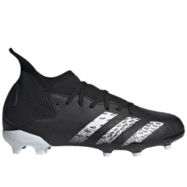 Scarpe da calcio Adidas Predator Freak .3 Fg Jr FY1031 multicolore nero