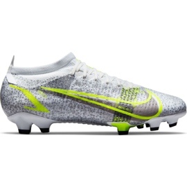 Nike Mercurial Vapor 14 Pro Fg CU5693 107 scarpe da calcio d'argento
