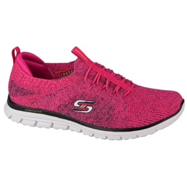 Skechers Luminate-She's Magnificent W 104075-HPBK nero rosa