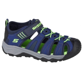 Skechers Solar Quest Jr 400060L-NVBK nero blu navy