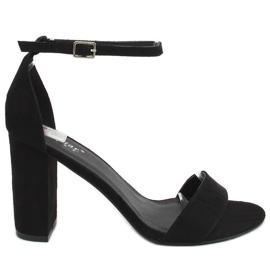 Sandali neri sul palo AF03P Black nero