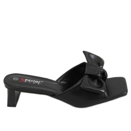 Tacchi firmati neri T388P Nero
