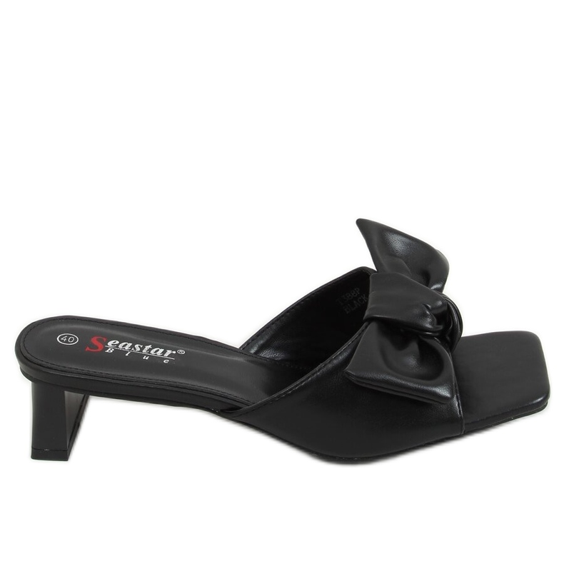 Tacchi firmati neri T388P Nero