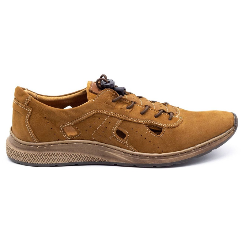 Olivier Scarpe sportive da uomo 7075L marrone