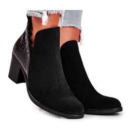 Stivali Donna Con Tacco, Pelle Primavera Maciejka Nero 04833-01