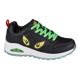Skechers Uno Rugged-Sei cattivo W 155326-BKMT nero verde giallo