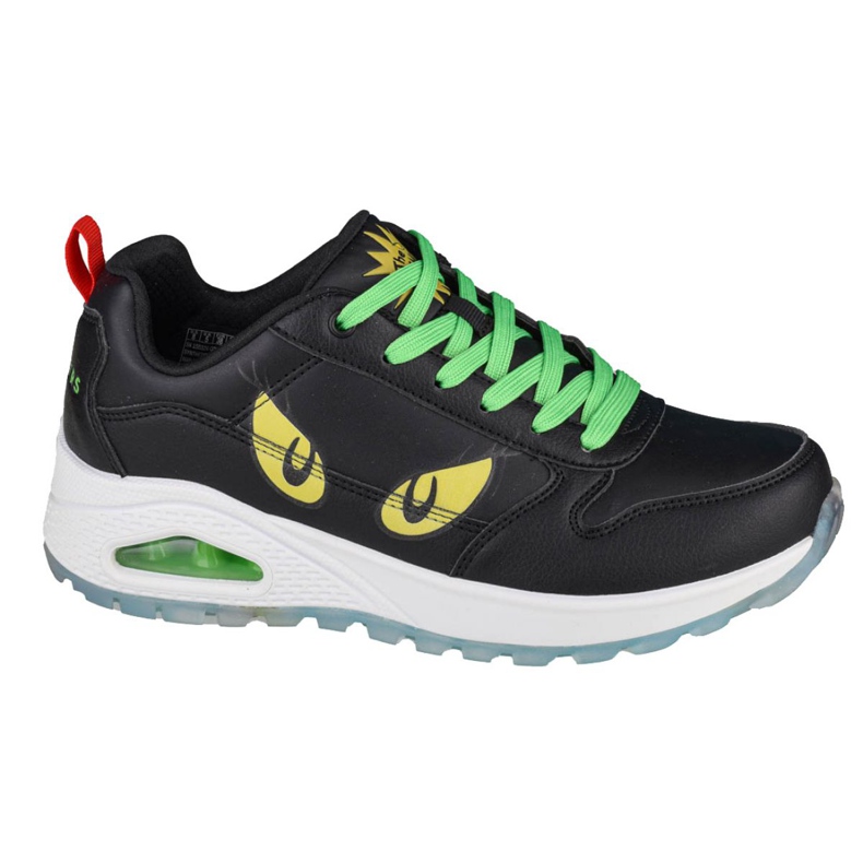 Skechers Uno Rugged-Sei cattivo W 155326-BKMT nero verde giallo