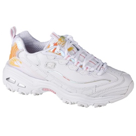 Scarpe Skechers D'Lites Pearly Glow W 149142-WHT bianca