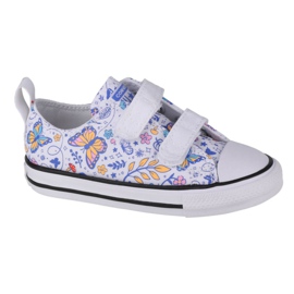 Converse Chuck Taylor All Star 2V Ox Jr 770655C bianco blu navy