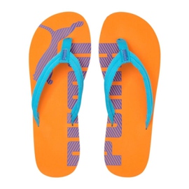 Pantofole Puma Epic Flip v2 arancione 360248 52 blu