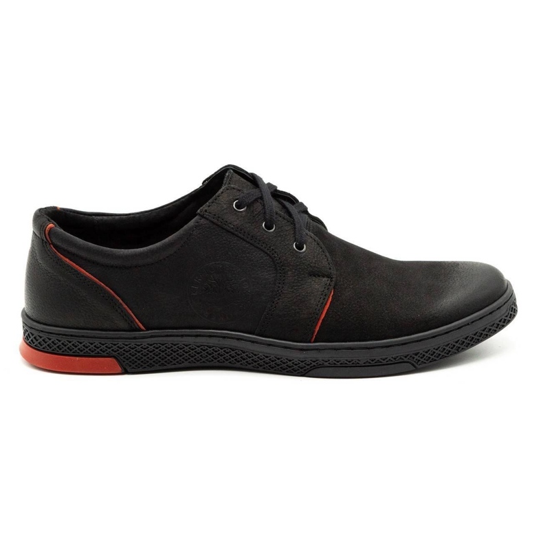 Joker Scarpe casual da uomo in pelle 322/2 nere nero