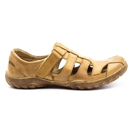 Polbut Scarpe traforate da uomo 237 per l'estate beige