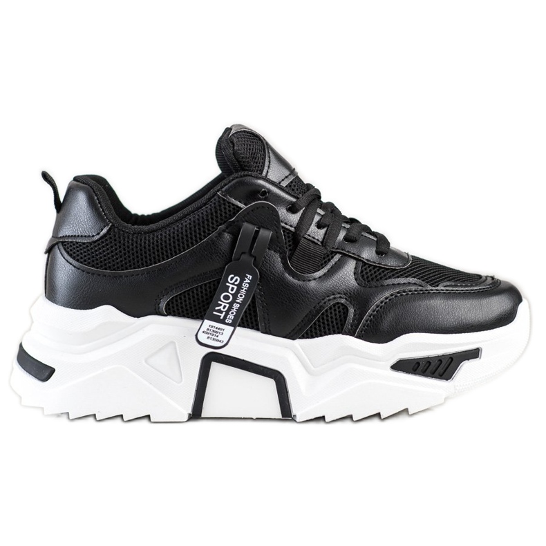 Sweet Shoes Scarpe da ginnastica alla moda sportiva nero
