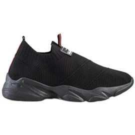 SHELOVET Sneakers alla moda senza lacci nero