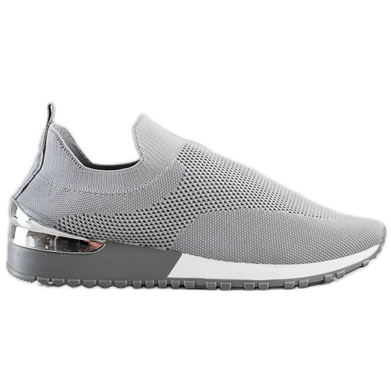Renda Sneakers traforate grigie grigio