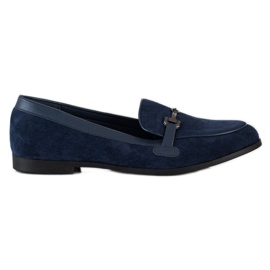 Coura Mocassini Con Ornamento blu navy