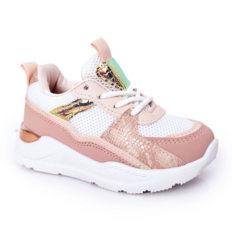 Scarpe Sportive Bambini Sneakers Rosa Game Time