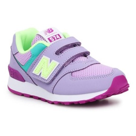 Scarpe New Balance Jr PV574BVM rosa verde