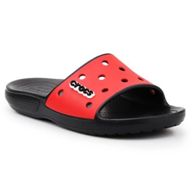 Crocs Classic Colorblock Slide M 206882-0X9 rosso