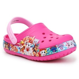 Crocs Psi Patrol Fl Paw Patrol Band Zoccolo Jr 205509-670 rosa