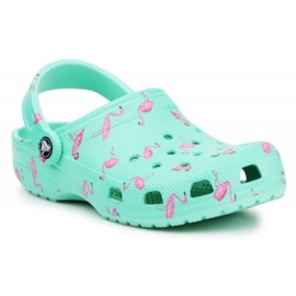 Zoccolo Crocs Classic Vacay Vibes W 206375-6S0 rosa verde