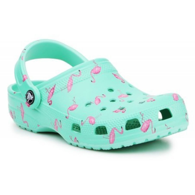 Zoccolo Crocs Classic Vacay Vibes W 206375-6S0 rosa verde