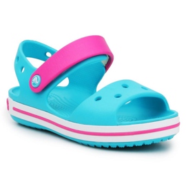 Crocs Crocband Sandalo Bambino 12856-4SL blu rosa
