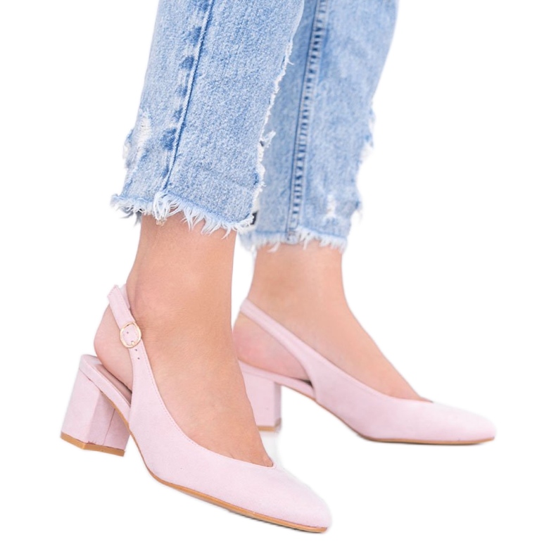 Décolleté beige sul post Petty