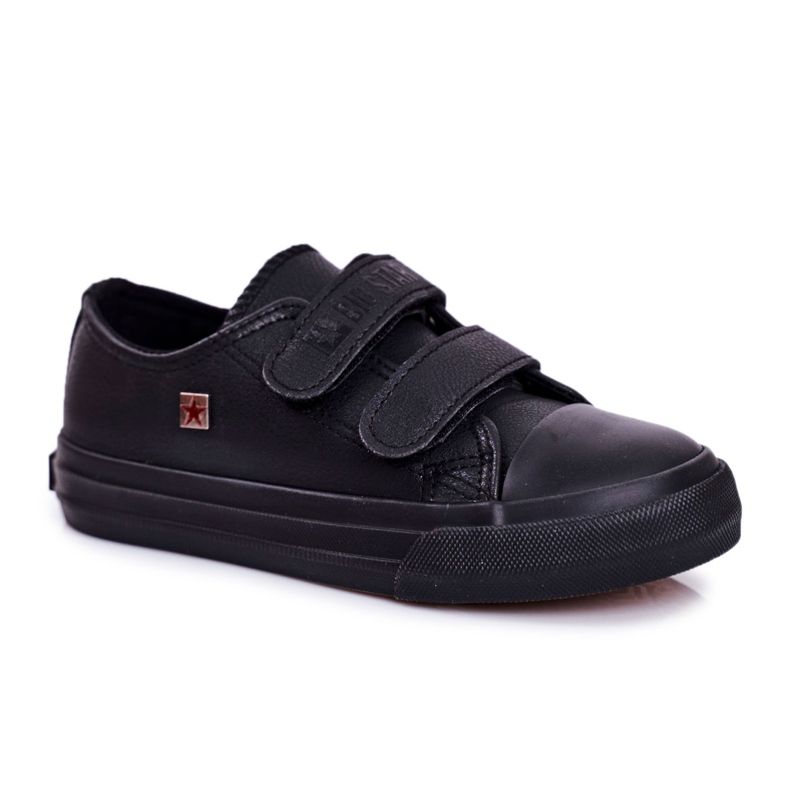 Scarpe Bambini Sneakers Big Star Con Velcro Nero GG374009