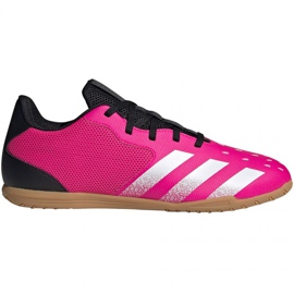 Scarpe da calcio Adidas Predator Freak.4 In M FW7526 multicolore rosa