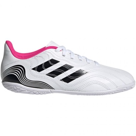Scarpe da calcio Adidas Copa Sense.4 In Jr FX1974 multicolore bianco