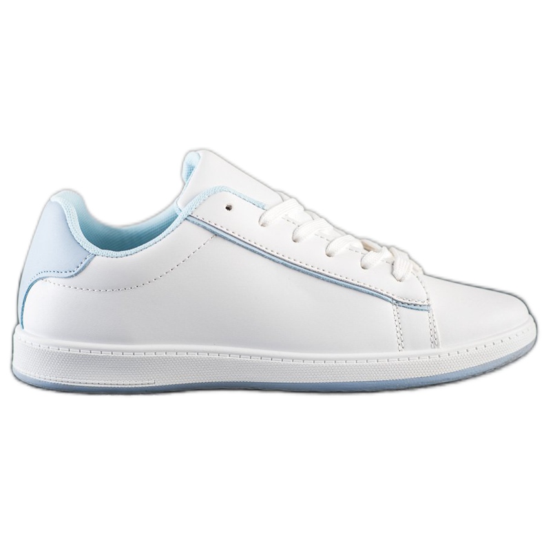 SHELOVET Sneakers Basse Con Ecopelle bianca