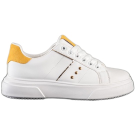 SHELOVET Sneakers in ecopelle bianco
