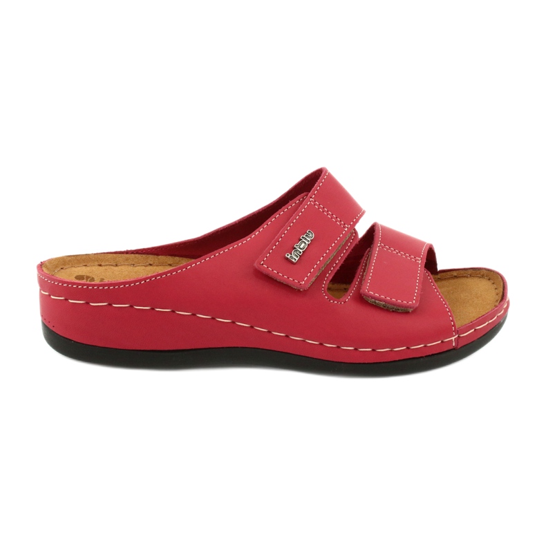 Inblu scarpe donna pantofole 158D105 rosso