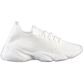 SHELOVET Scarpe sportive slip-on bianco