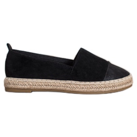 Bestelle Espadrillas in camoscio nero