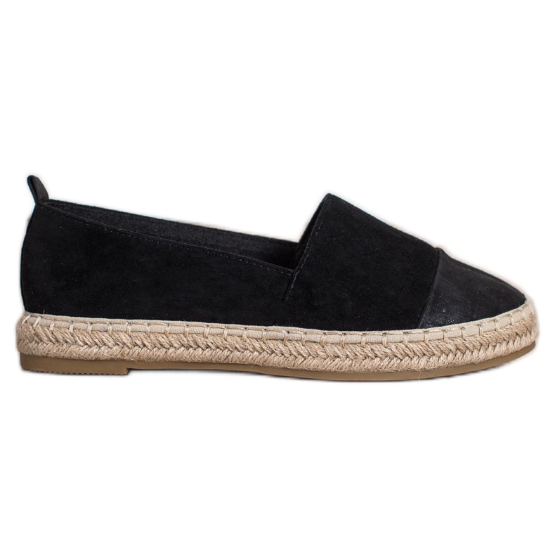 Bestelle Espadrillas in camoscio nero