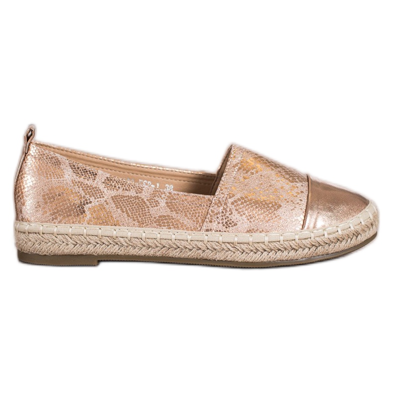 Bestelle Espadrillas Lucide Con Ecopelle beige